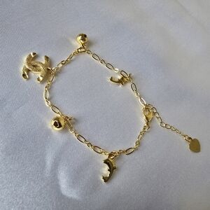 🏷Gold Charm Bracelet